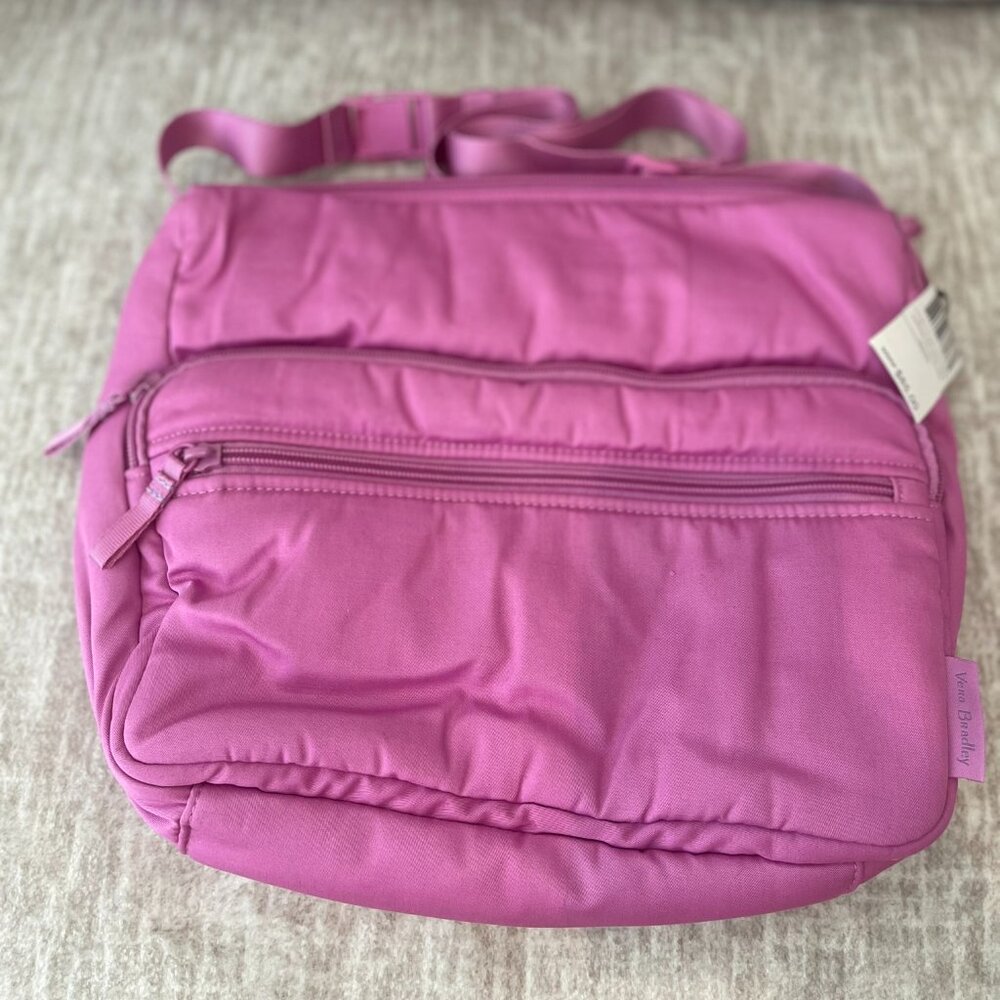 Vera Bradley Utility Crossbody Bag - Rich Orchid